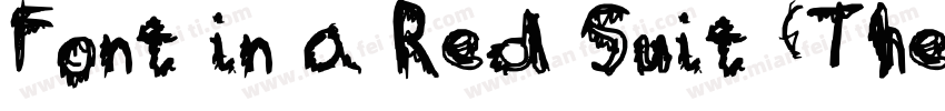 Font in a Red Suit (The Christmas Font)字体转换